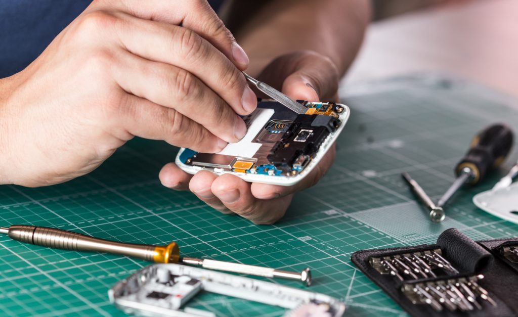 Save time and money by taking your device to a phone repair store!